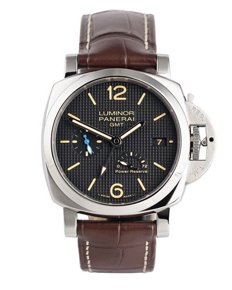 panerai sam's club|Panerai Luminor 1950 GMT Acciaio Leather Watch .